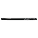 Brush Tip Pens, Fine, Black, Dozen