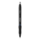 S-gel Retractable Gel Pen, Bold 1 Mm, Blue Ink, Black Barrel, 36-pack
