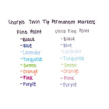 Fine Tip Permanent Marker, Black