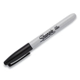 Fine Tip Permanent Marker, Canister, Black, 36-pack