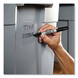 Fine Tip Permanent Marker, Canister, Black, 36-pack