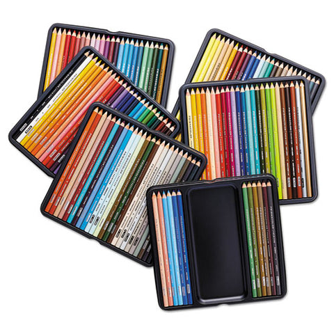 Premier Colored Pencil, 0.7 Mm, 2b (#1), Assorted Lead-barrel Colors, 132-pack