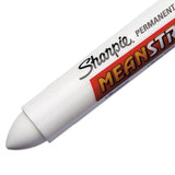 Mean Streakmarking Stick, Broad Chisel Tip, White