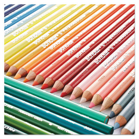 Scholar Colored Pencil Set, 3 Mm, 2b (#2), Assorted Lead-barrel Colors, 24-pack