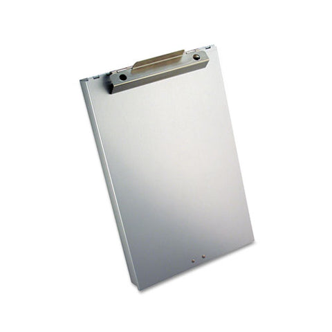 Redi-rite Aluminum Storage Clipboard, 1" Clip Cap, Holds 8.5 X 12 Sheets, Silver