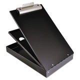 Cruiser Mate Aluminum Storage Clipboard, 1 1-2" Clip Cap, 8.5 X 12 Sheets, Black