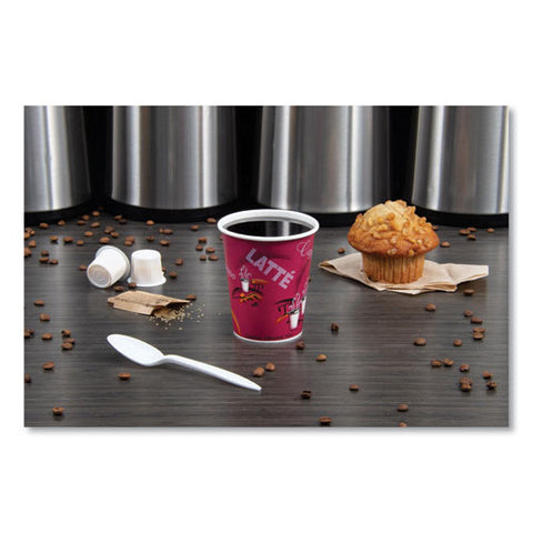 Solo Bistro Design Hot Drink Cups, Paper, 10oz, 50-pack
