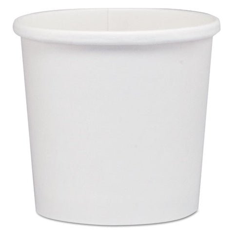 Flexstyle Dbl Poly Paper Containers, 12 Oz, 3.6" Diameter, White, 25-bag, 20 Bags-carton