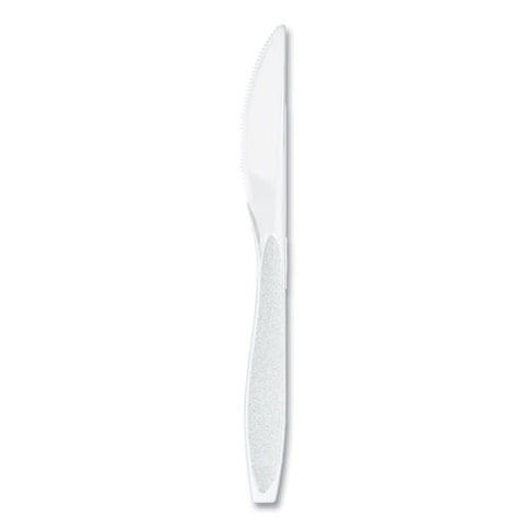 Impress Heavyweight Full-length Polystyrene Cutlery, Knife, White, 100/box, 10 Boxes/carton