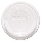 Gourmet Hot Cup Lids, For Trophy Plus Cups, 12-20 Oz, White, 1500-carton