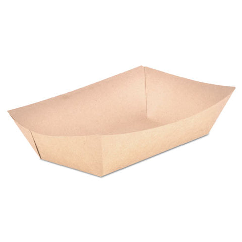 Food Trays, 5 Lb Capacity, Brown Kraft, 500-carton