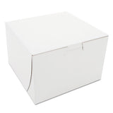 Non-window Bakery Boxes, 6 X 6 X 4, White, 250-bundle