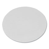 Bright White Cake Circles, 7" Diameter, White, Paper, 100/carton