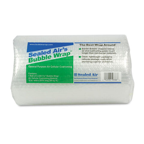 Bubble Wrap Cushioning Material, 3-16" Thick, 12" X 30 Ft.