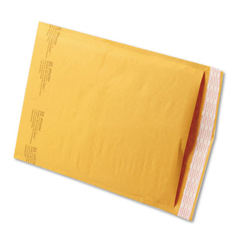 Jiffylite Self-seal Bubble Mailer, #4, Barrier Bubble Lining, Self-adhesive Closure, 9.5 X 14.5, Golden Kraft, 100-carton