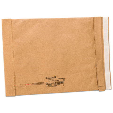 Jiffy Padded Mailer, #5, Paper Lining, Self-adhesive Closure, 10.5 X 16, Natural Kraft, 25-carton