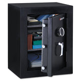 Executive Fire-safe, 3.4 Cu Ft, 21.75w X 19d X 27.75h, Black