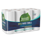 100% Recycled Paper Kitchen Towel Rolls, 2-ply, 11 X 5.4 Sheets, 156 Sheets-rl, 8 Rl-pk