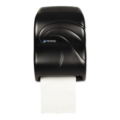 Electronic Touchless Roll Towel Dispenser, 11.75 X 9 X 15.5, Black Pearl