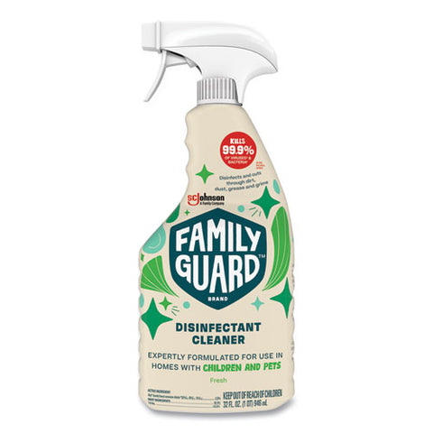 Disinfectant, Fresh Scent, 32 Oz Trigger Bottle, 8/carton