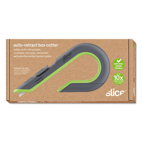 Box Cutters, Double Sided, Replaceable, Stainless Steel, Gray, Green