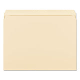 Manila File Folders, Straight Tab, Letter Size, 100-box