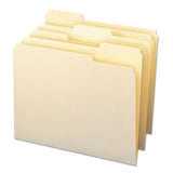 Manila File Folders, 1-3-cut Tabs, Letter Size, 24-pack