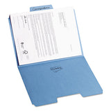 Supertab Colored File Folders, 1-3-cut Tabs, Letter Size, 11 Pt. Stock, Blue, 100-box