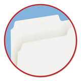 Colored File Folders, 1-3-cut Tabs, Letter Size, White, 100-box