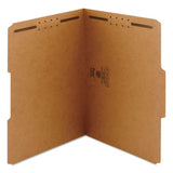 Top Tab 2-fastener Folders, 1-3-cut Tabs, Letter Size, 11 Pt. Kraft, 50-box