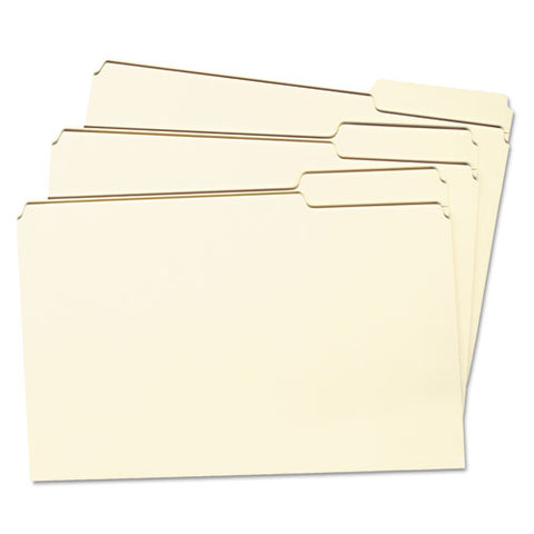 Manila File Folders, 1-3-cut Tabs, Right Position, Legal Size, 100-box