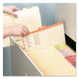 Manila Out Guides, Printed Form Style, 1-5-cut Top Tab, Out, 8.5 X 11, Manila, 100-box