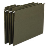 Fastab Hanging Folders, Legal Size, 1-3-cut Tab, Standard Green, 20-box
