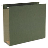 Box Bottom Hanging File Folders, Letter Size, Standard Green, 25-box