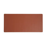 Vegan Leather Desk Pads, 36" X 17", Brown