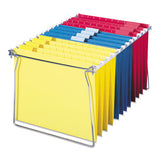 Steel Hanging Folder Drawer Frame, Letter Size, 23" To 27" Long, Gray, 2-pack