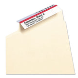 Viewables Hanging Folder Tab Label Pack Refill, 1-3-cut Tabs, Assorted Colors, 3.5" Wide, 160-pack