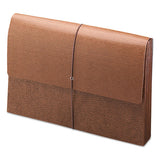 Classic Expanding Wallets With Tear-resistant Gussets, 3.5" Expansion, 1 Section, Legal Size, Redrope