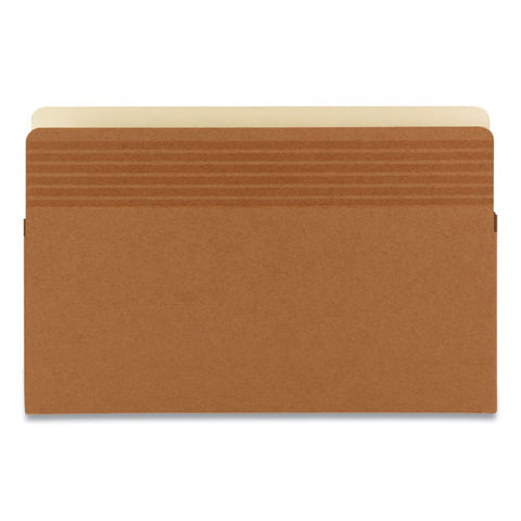 Easy Grip Pockets, 5.25" Expansion, Legal Size, Redrope, 10-box