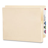 Manila End Tab File Pockets, 1.75" Expansion, Letter Size, Manila, 25-box