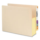 Manila End Tab File Pockets, 5.25" Expansion, Letter Size, Manila, 10-box