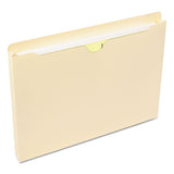 Manila File Jackets, 1-ply Straight Tab, Letter Size, Manila, 50-box