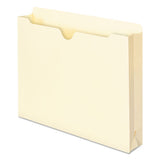 Manila File Jackets, 1-ply Straight Tab, Letter Size, Manila, 50-box