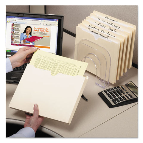 Manila File Jackets, 1-ply Straight Tab, Legal Size, Manila, 100-box