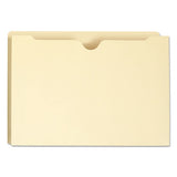 Manila File Jackets, 1-ply Straight Tab, Legal Size, Manila, 50-box