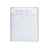 Poly String And Button Interoffice Envelopes, String And Button Closure, 9.75 X 11.63, Clear, 5-pack
