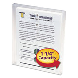 Poly String And Button Interoffice Envelopes, String And Button Closure, 9.75 X 11.63, Clear, 5-pack