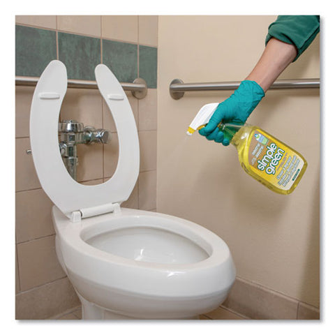Industrial Cleaner And Degreaser, Concentrated, Lemon, 24 Oz Spray Bottle, 12-carton