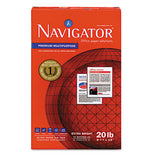 Premium Multipurpose Copy Paper, 97 Bright, 20 Lb, 8.5 X 14, White, 500 Sheets-ream, 10 Reams-carton