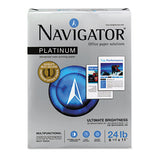 Platinum Paper, 99 Bright, 24 Lb, 8.5 X 11, White, 500 Sheets-ream, 5 Reams-carton